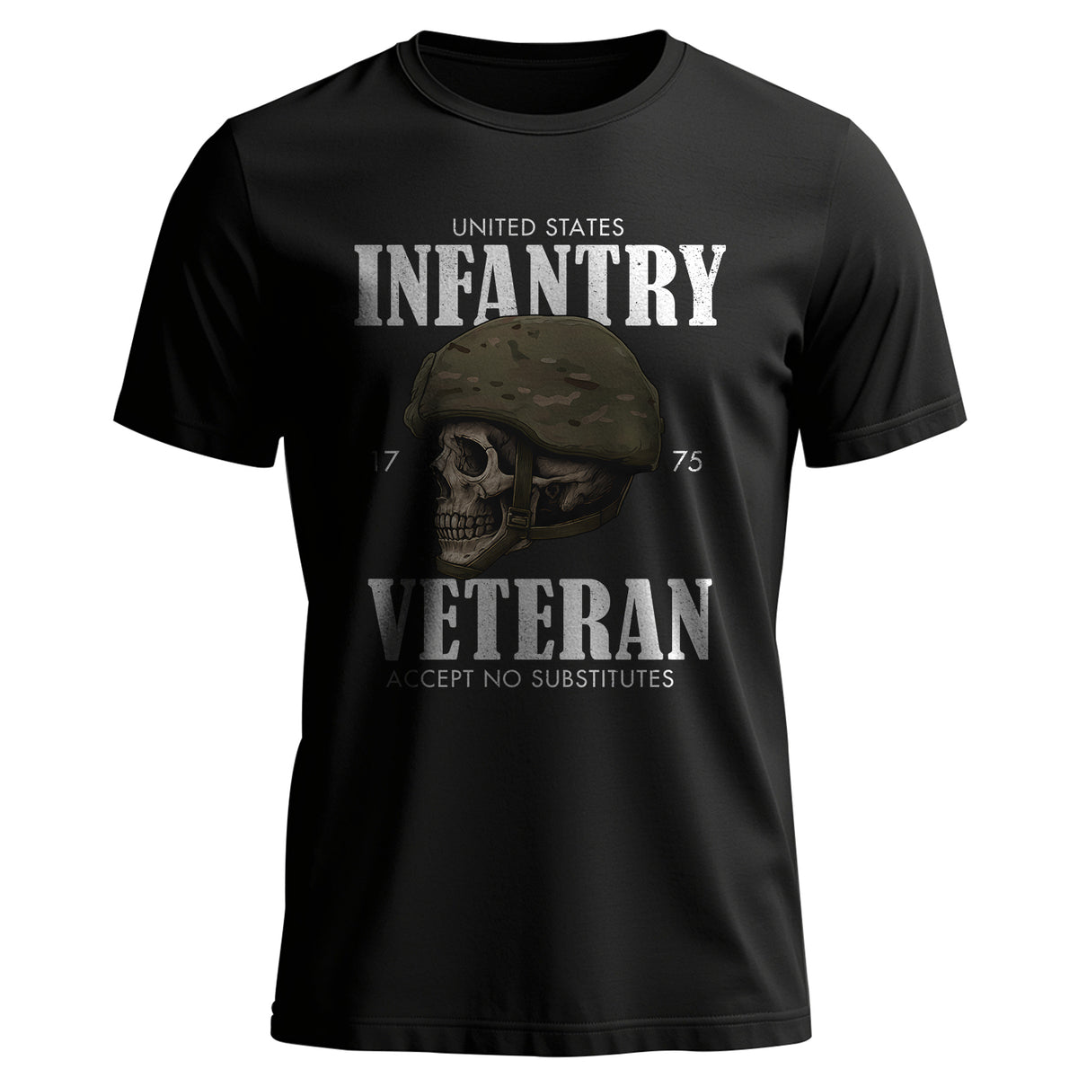 United States Infantry 1775 Veteran Accept T-Shirt Main image