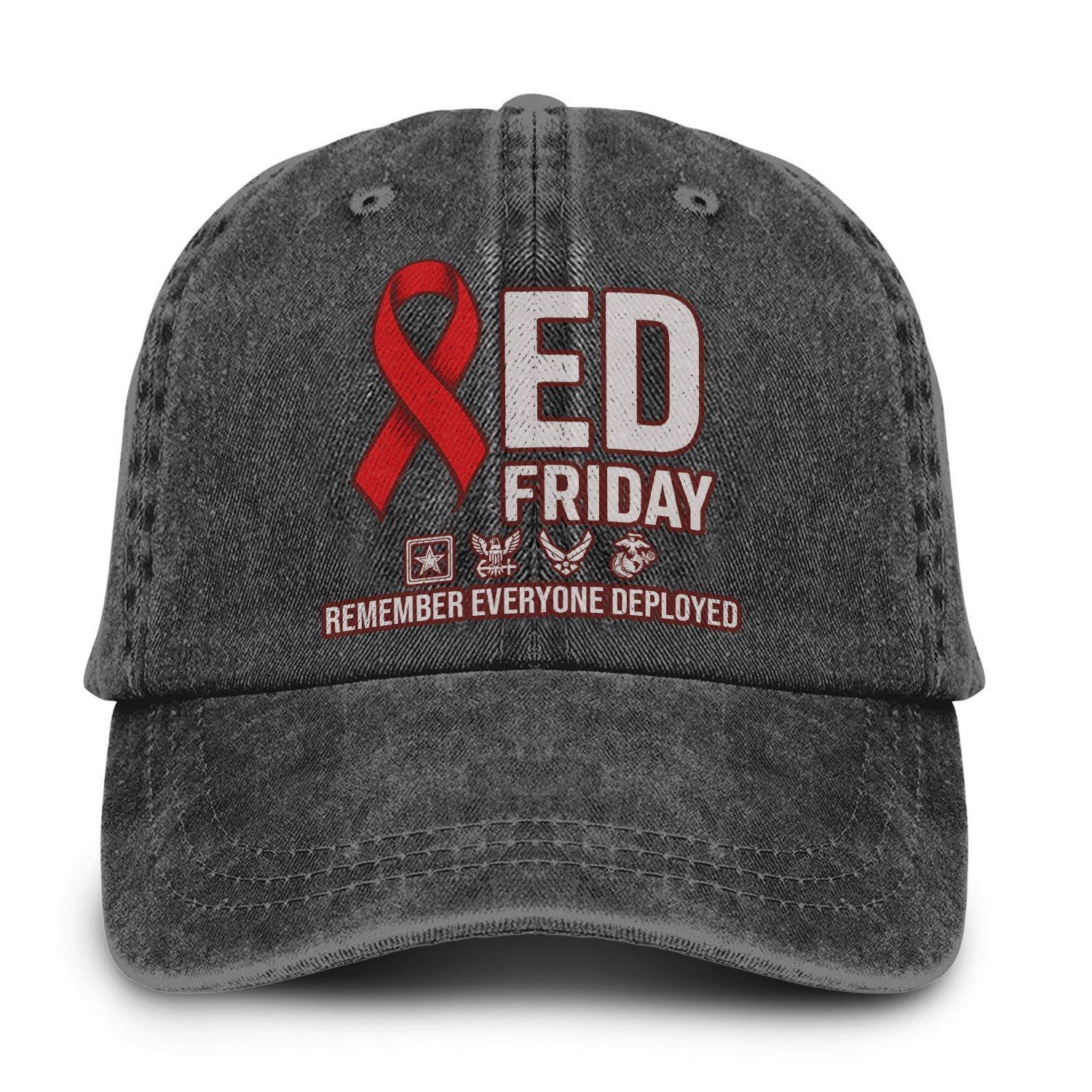 Red Friday Veteran Support Baseball Cap