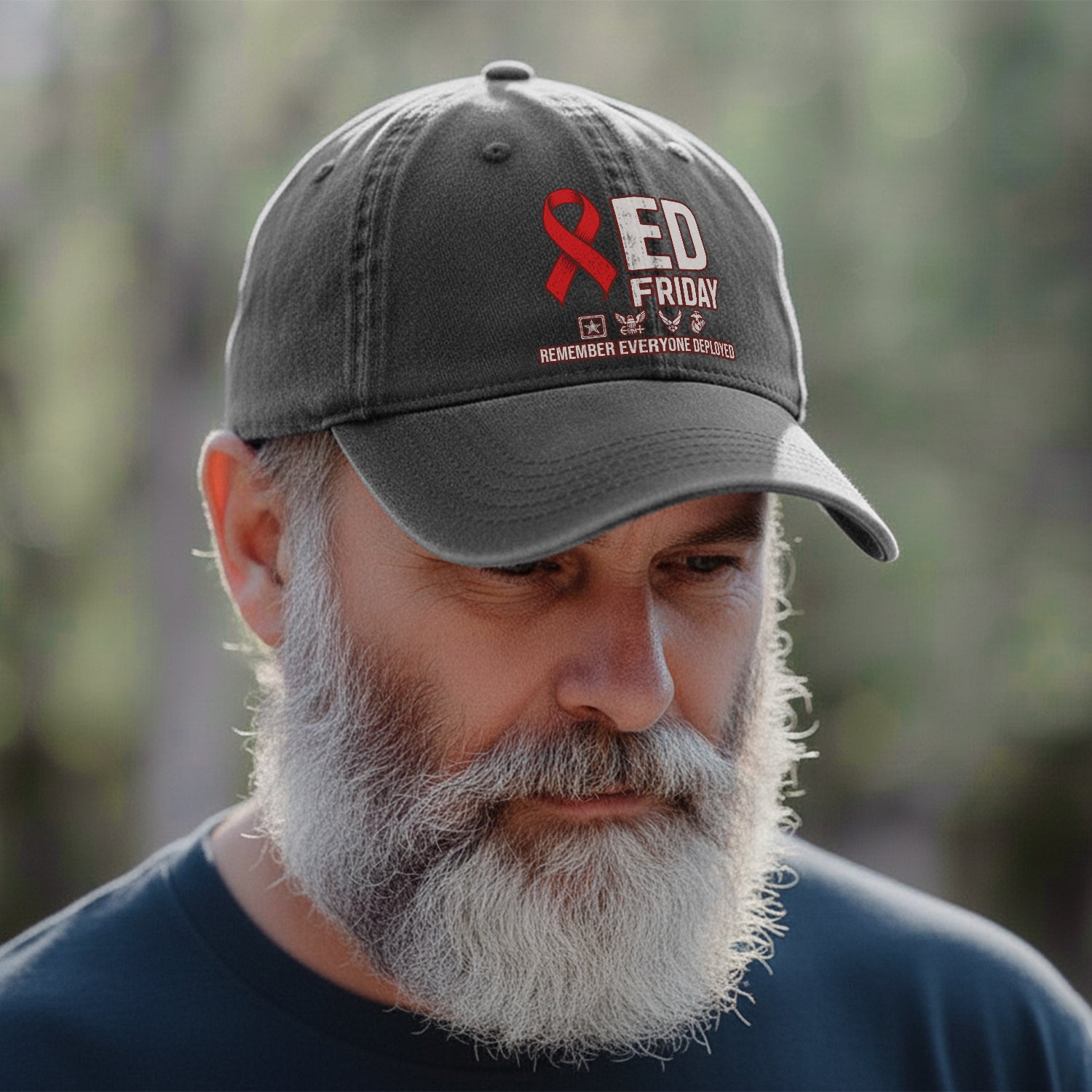 Red Friday Veteran Support Baseball Cap