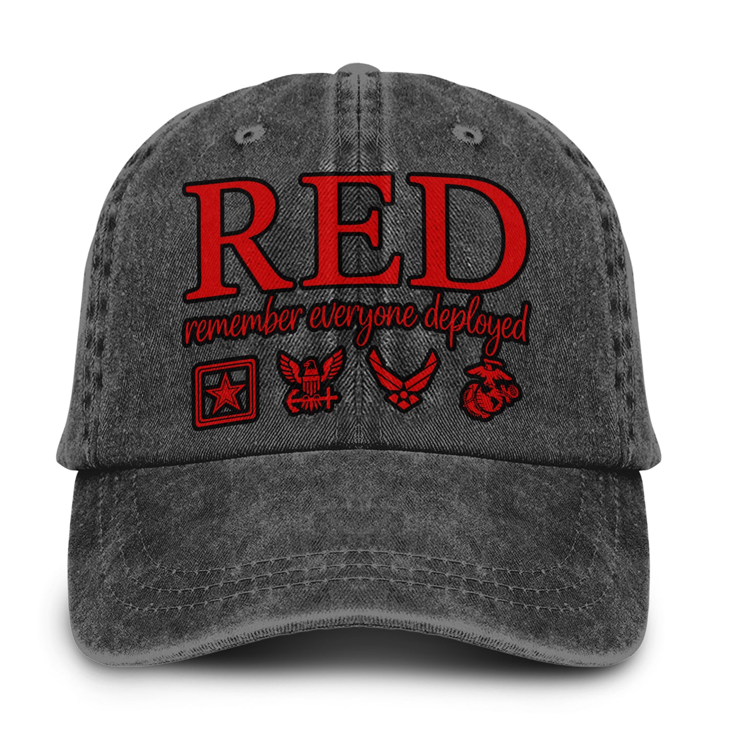 Red Friday Veteran Support Baseball Cap