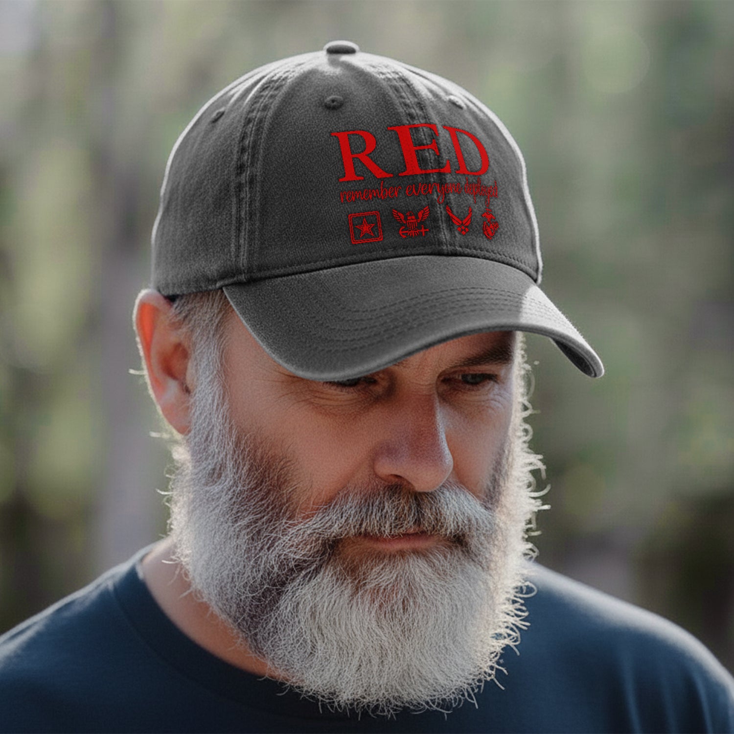 Red Friday Veteran Support Baseball Cap