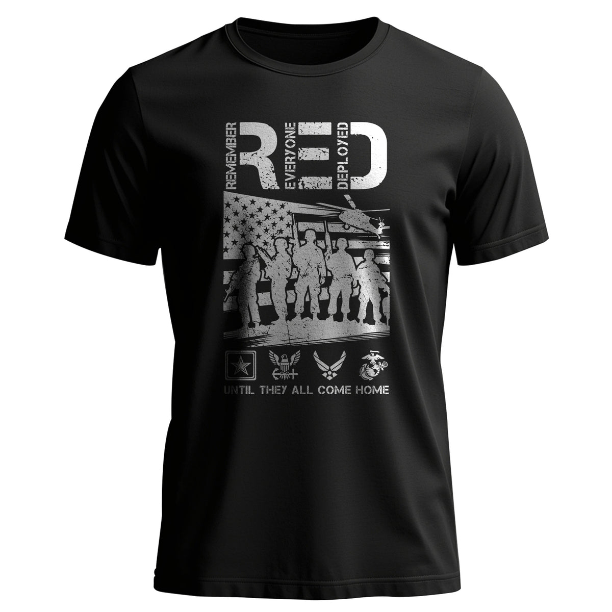 Red Friday Support Our Deployed T-Shirt Main image