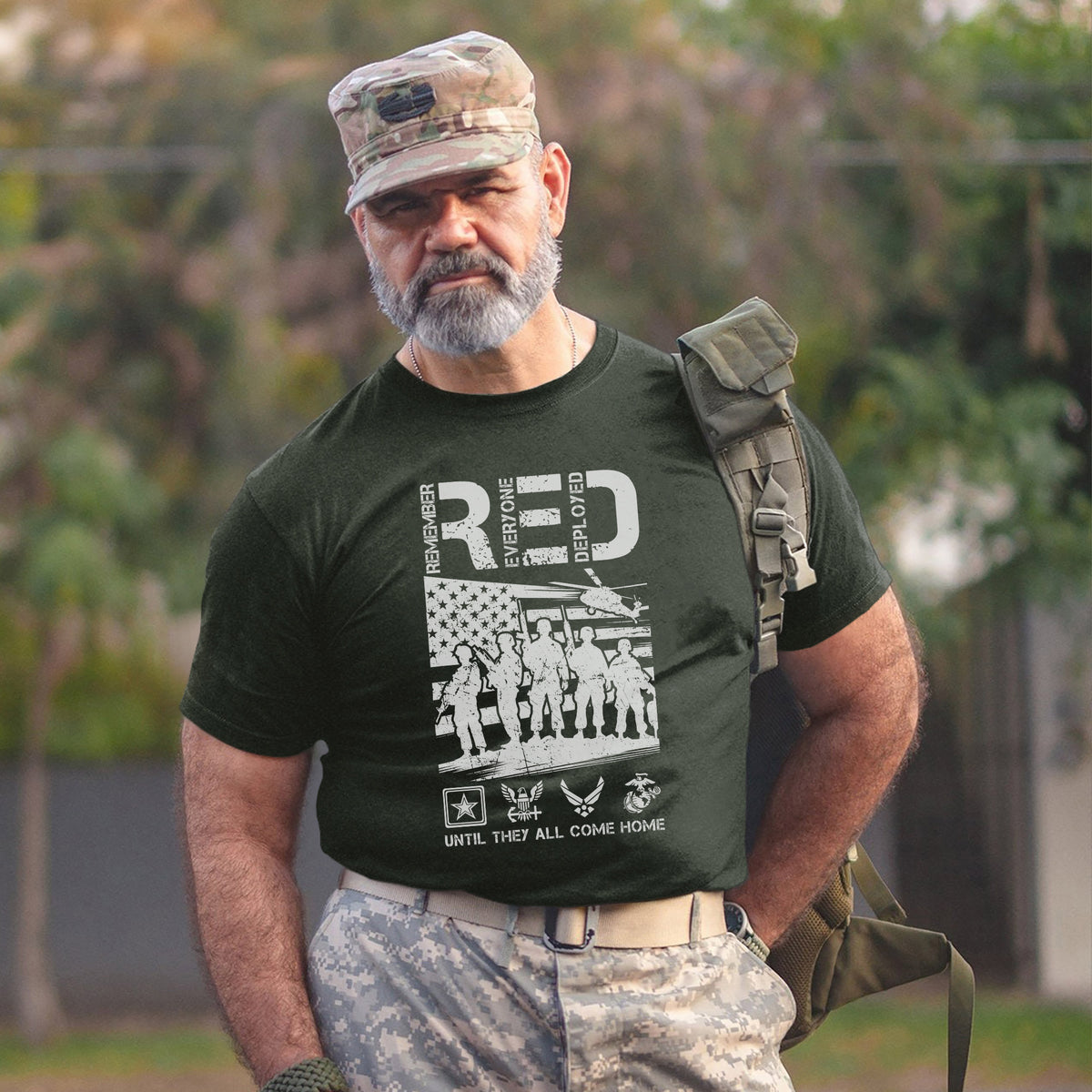 Red Friday Support Our Deployed T-Shirt