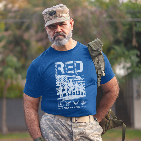 Red Friday Support Our Deployed T-Shirt