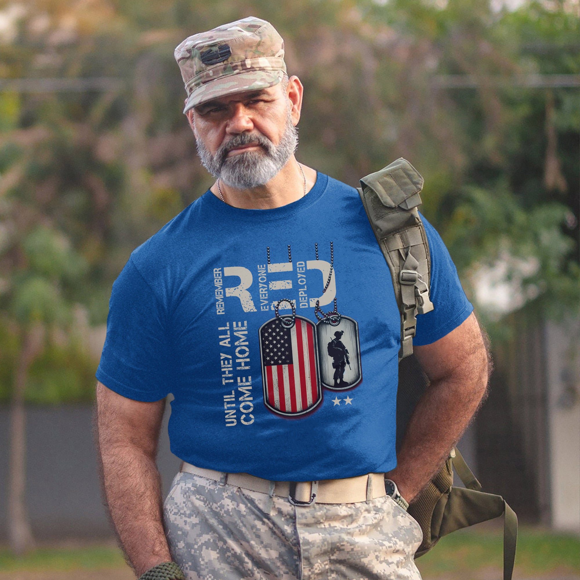Red Friday Remember Everyone Deployed Until They All Come Home US Military Veteran T-Shirt