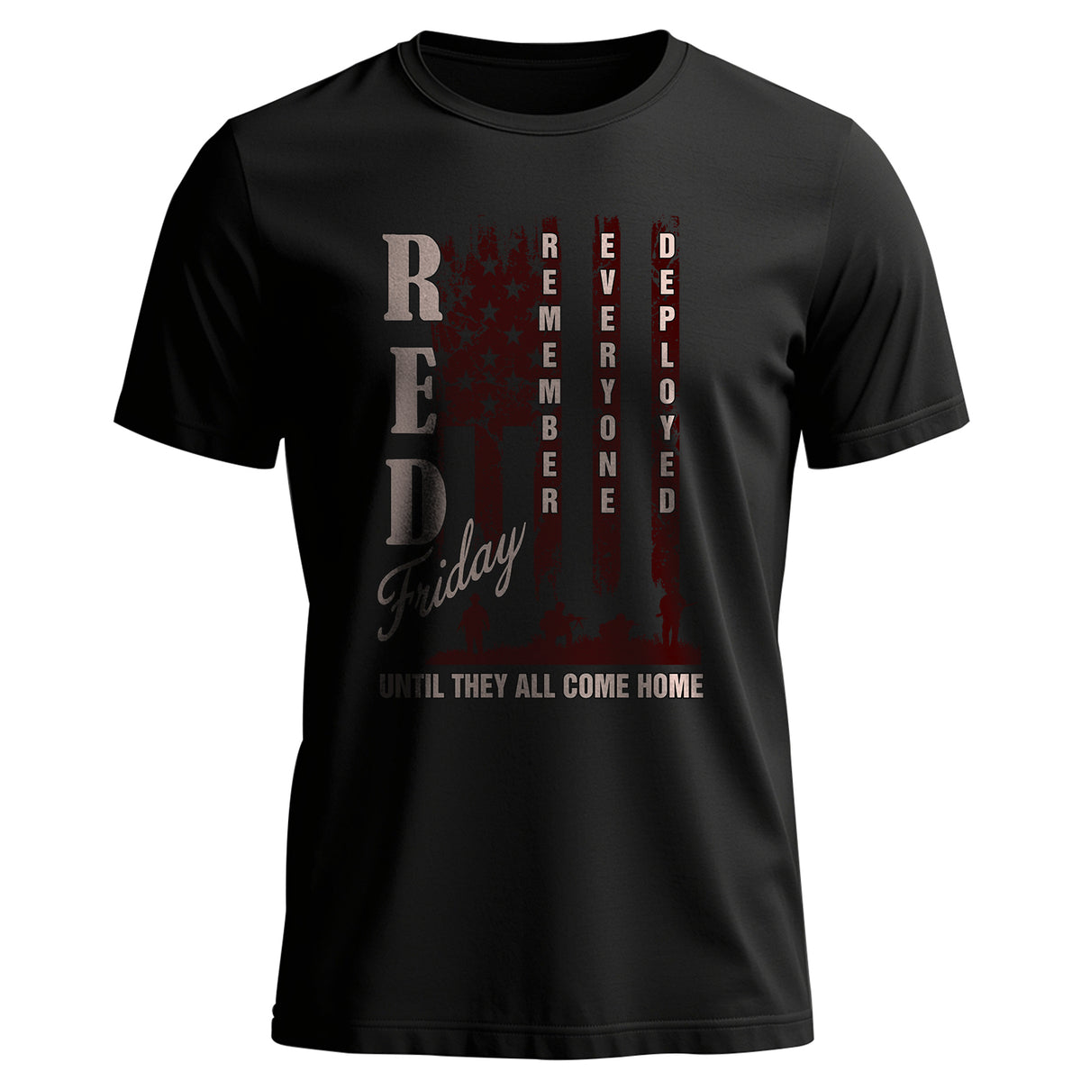 Red Friday Remember Everyone Deployed duty T-Shirt Main image