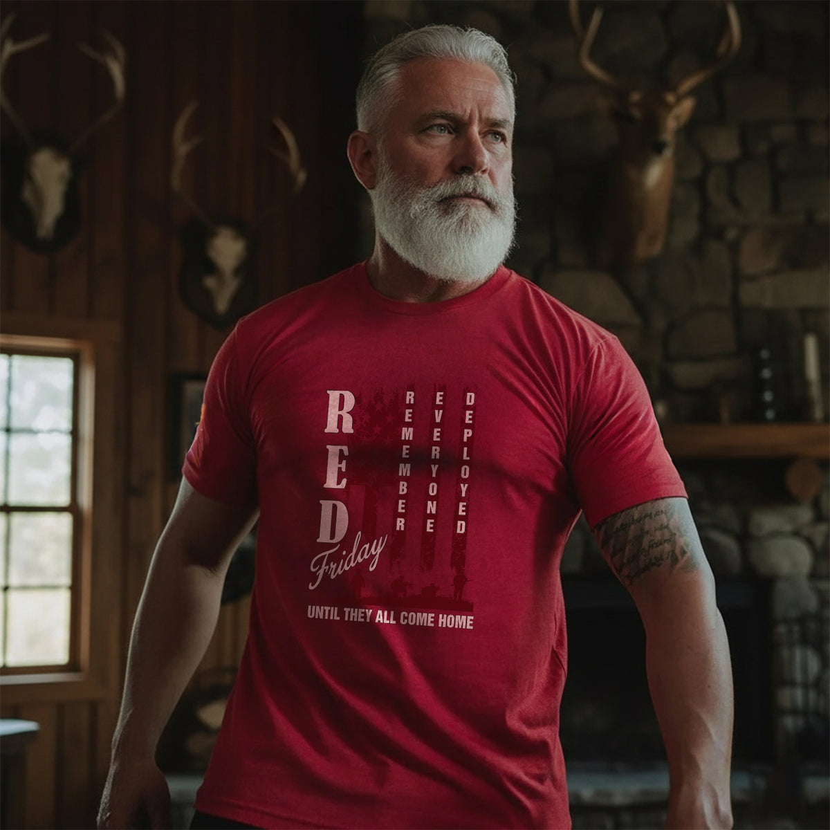 Red Friday Remember Everyone Deployed Until They All Come Home T-Shirt