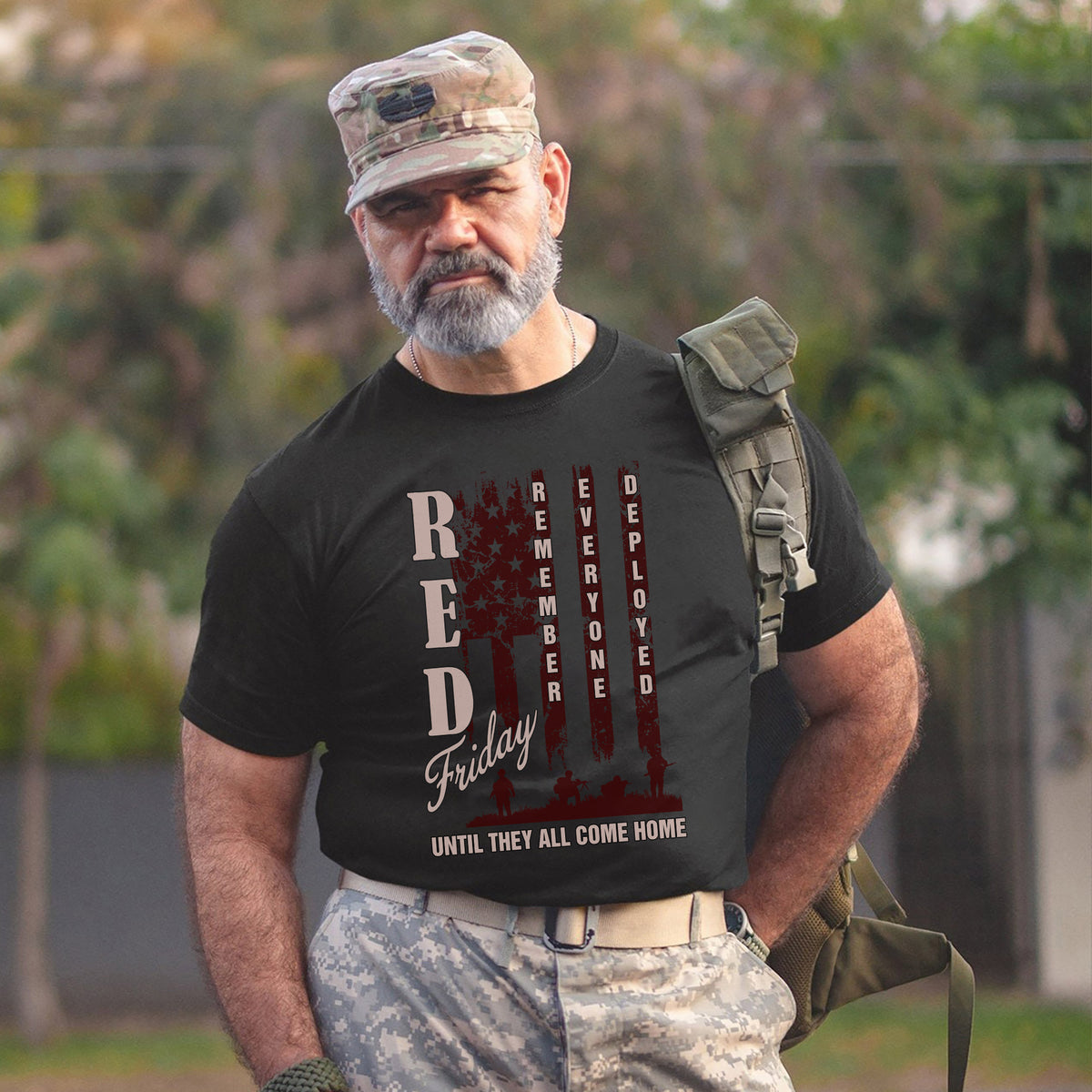 Red Friday Remember Everyone Deployed Until They All Come Home T-Shirt