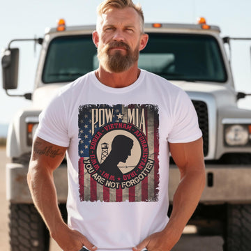 You Are Not Forgotten Honoring US Military Veteran Service and Sacrifice T-Shirt
