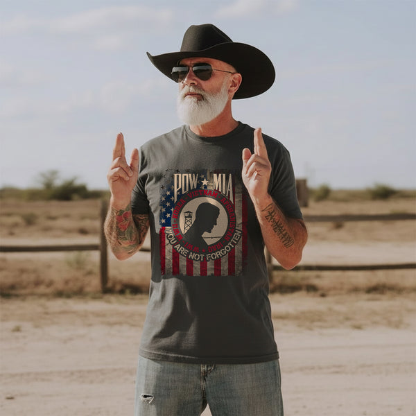 You Are Not Forgotten Honoring US Military T-Shirt