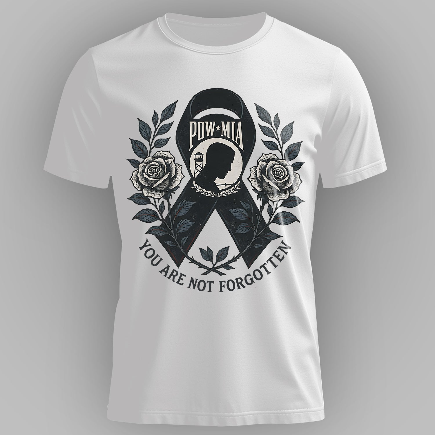 You Are Not Forgotten POW MIA Honoring US T-Shirt