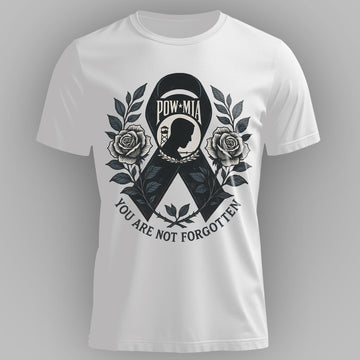 You Are Not Forgotten POW MIA Honoring US T-Shirt