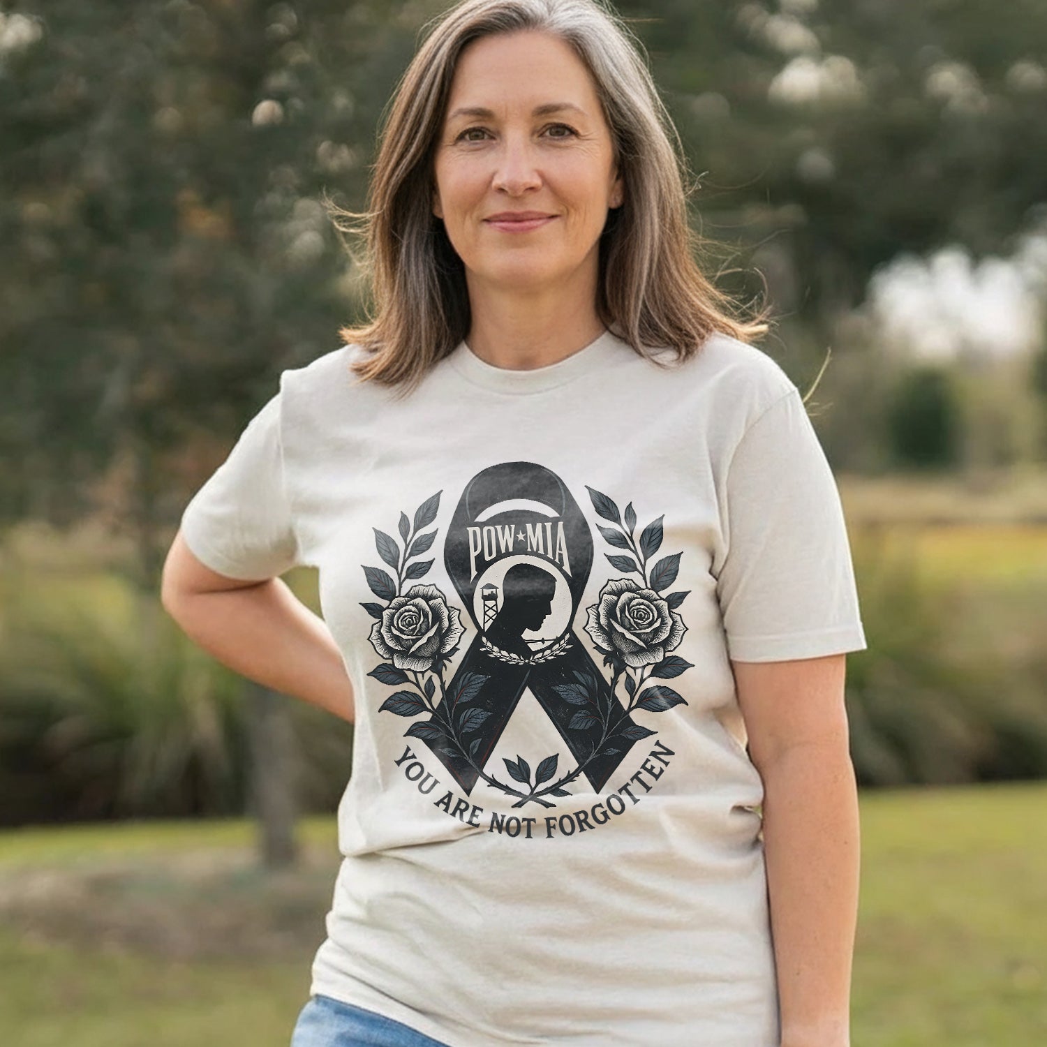 You Are Not Forgotten POW MIA Honoring US T-Shirt