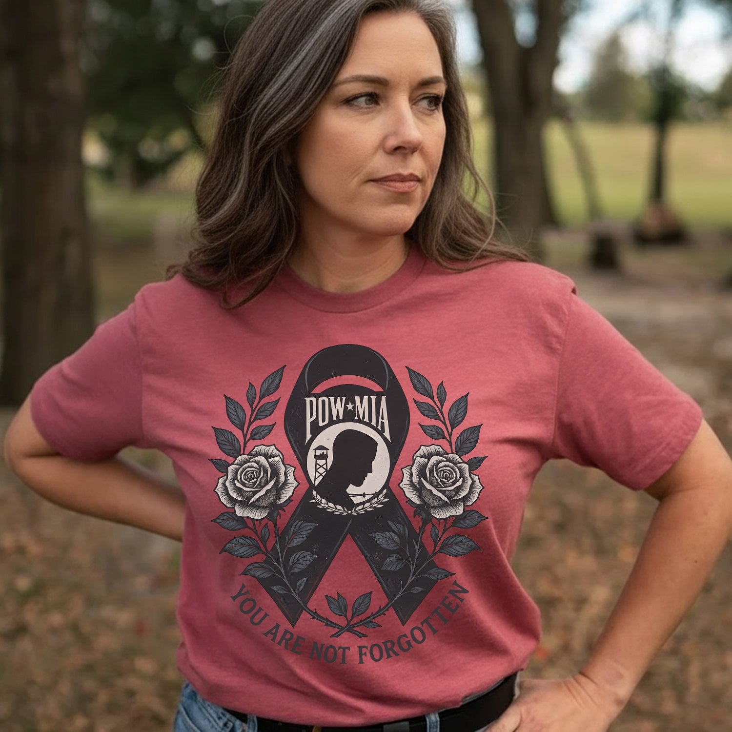 You Are Not Forgotten POW MIA Honoring US T-Shirt