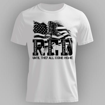 Red Friday Remember Our Deployed Heroes T-Shirt