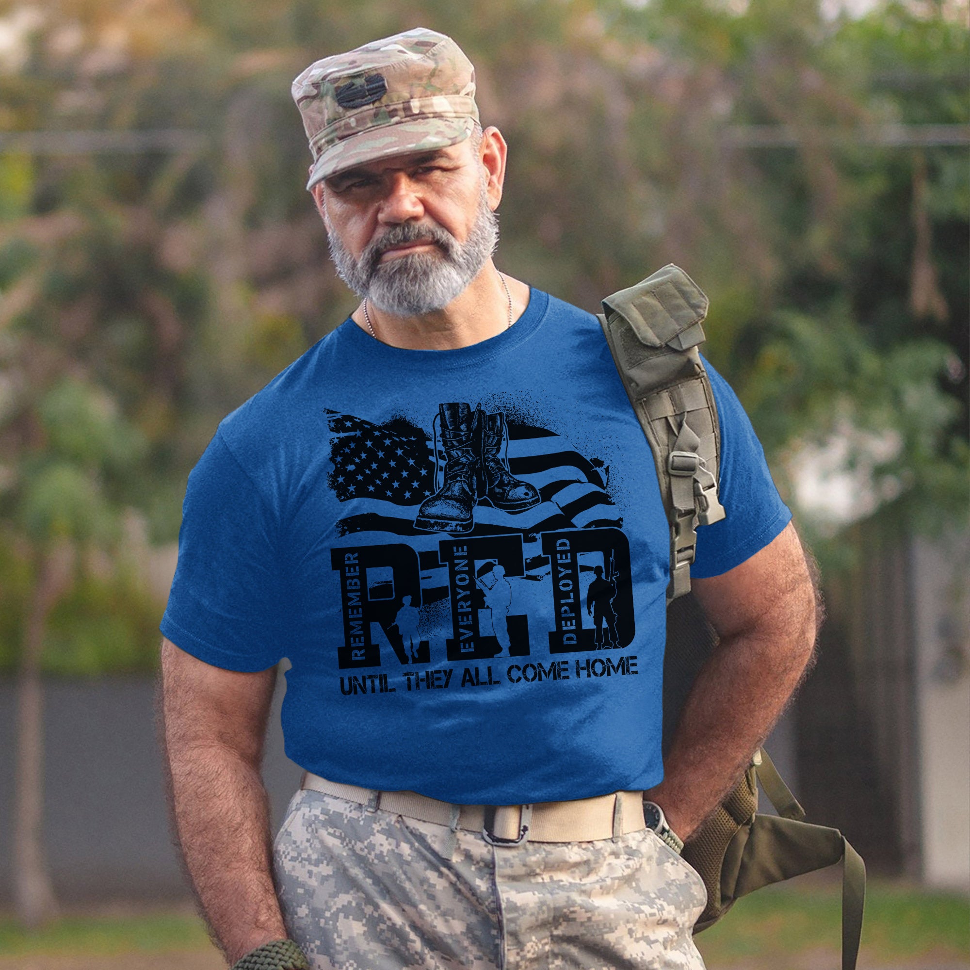 Red Friday Remember Everyone Deployed Until They All Come Home US Military Veteran Support T-Shirt