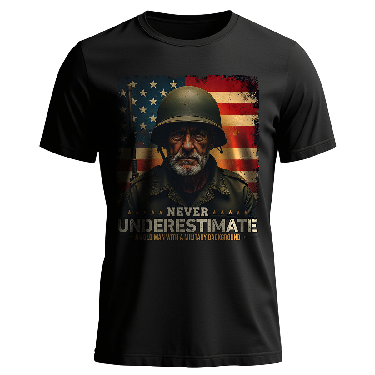 Never Underestimate an Old Man with a T-Shirt Main image
