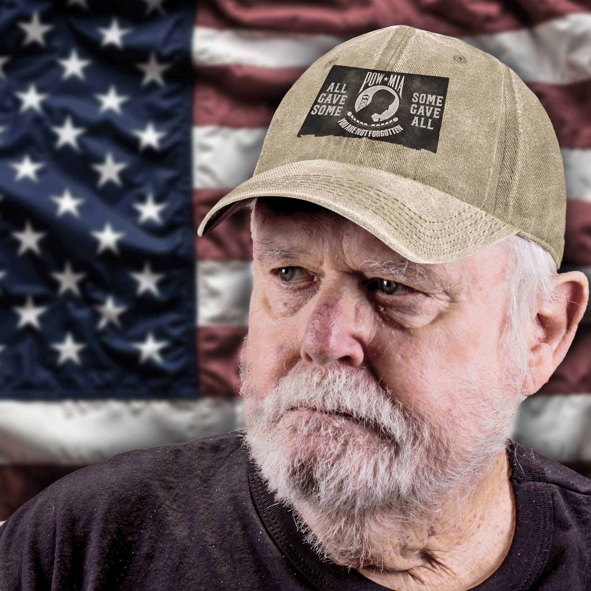 You Are Not Forgotten All Gave Some Some Gave All POW MIA US Military Veteran Honor Baseball Cap