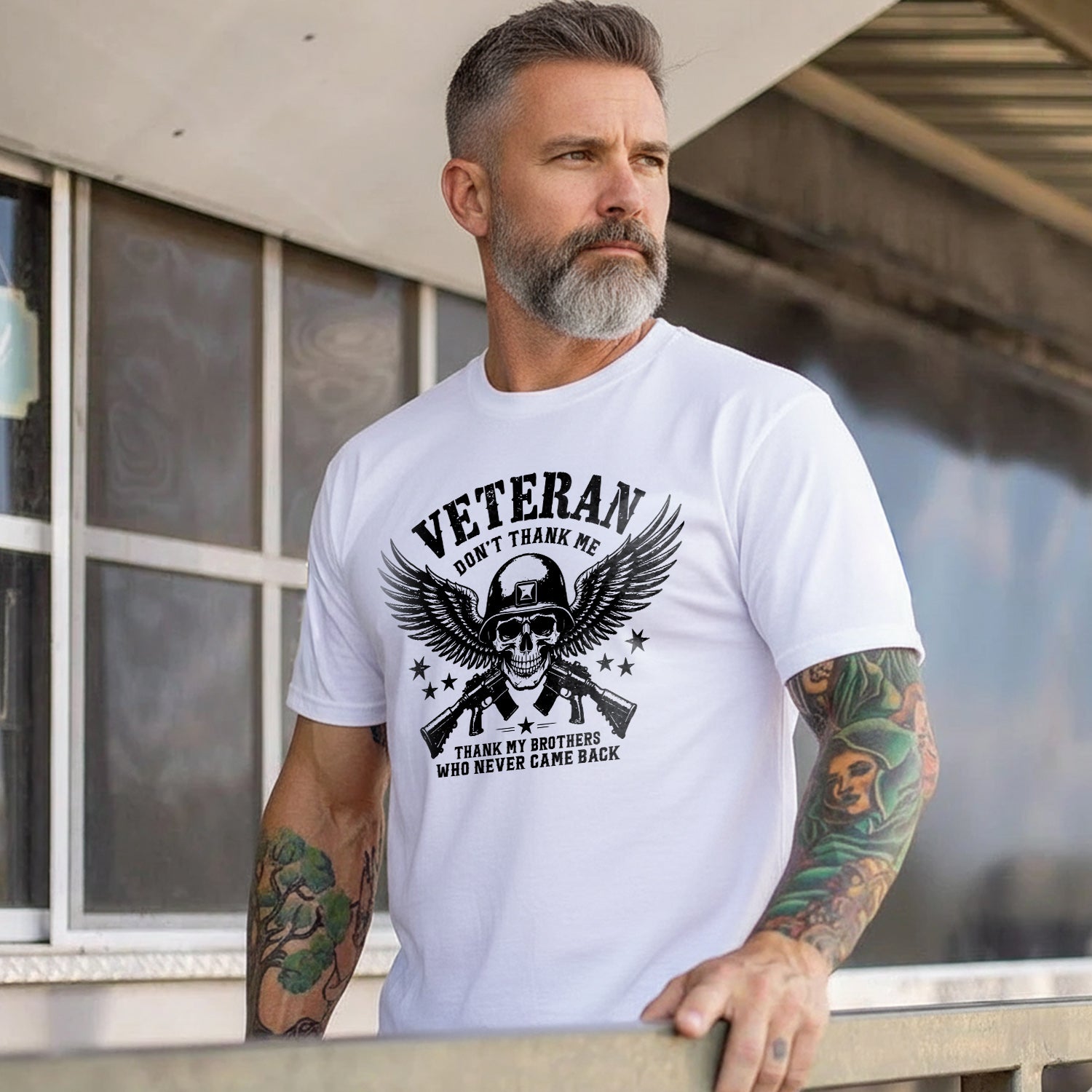 Veteran Don’t Thank Me, Thank My Brothers T-Shirt