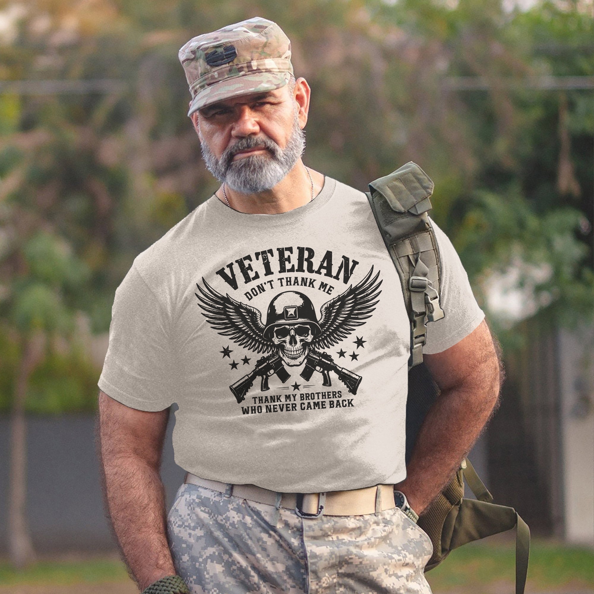 Veteran Don’t Thank Me Thank My Brothers Who Never Came Back Honoring the Fallen Heroes T-Shirt