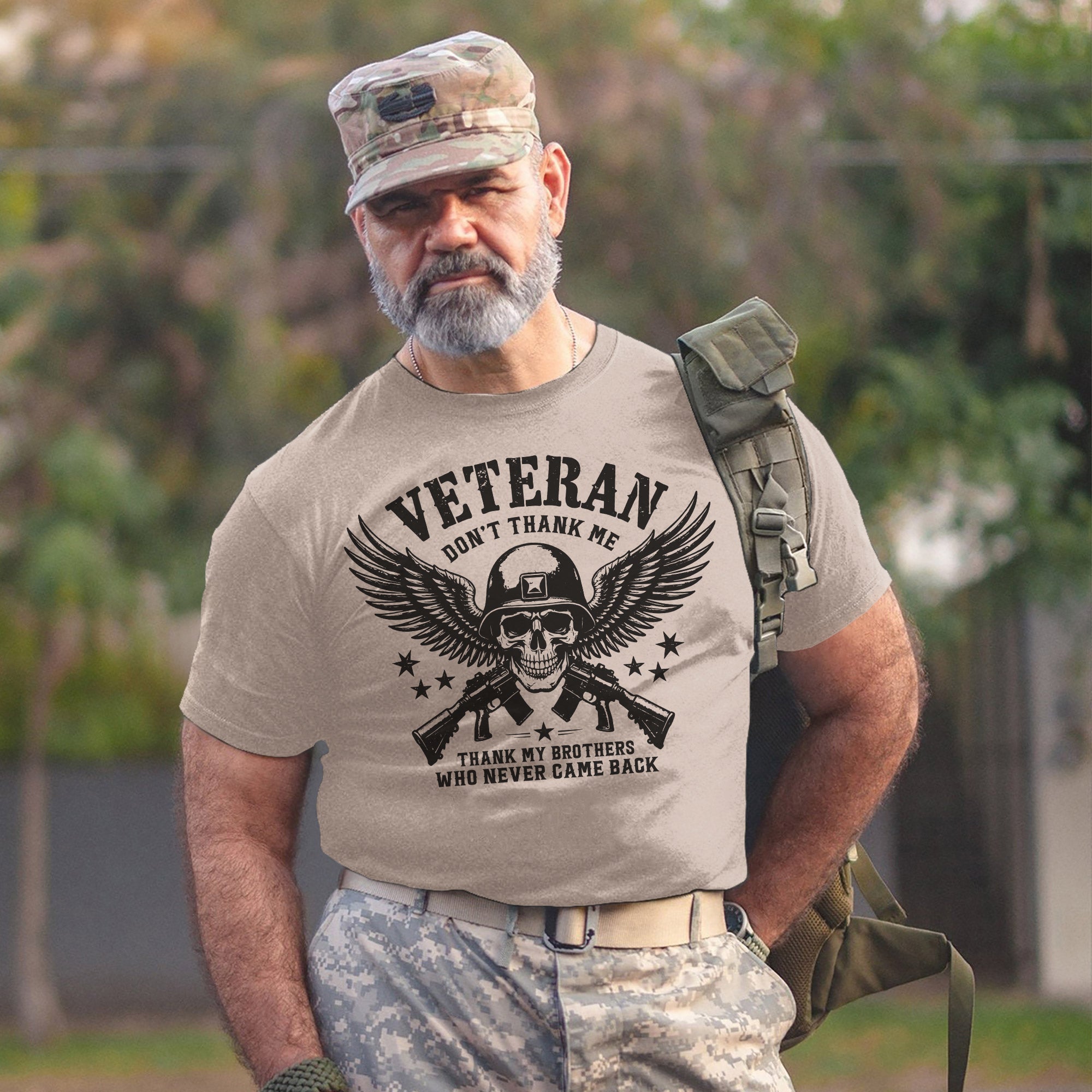 Veteran Don’t Thank Me Thank My Brothers Who Never Came Back Honoring the Fallen Heroes T-Shirt