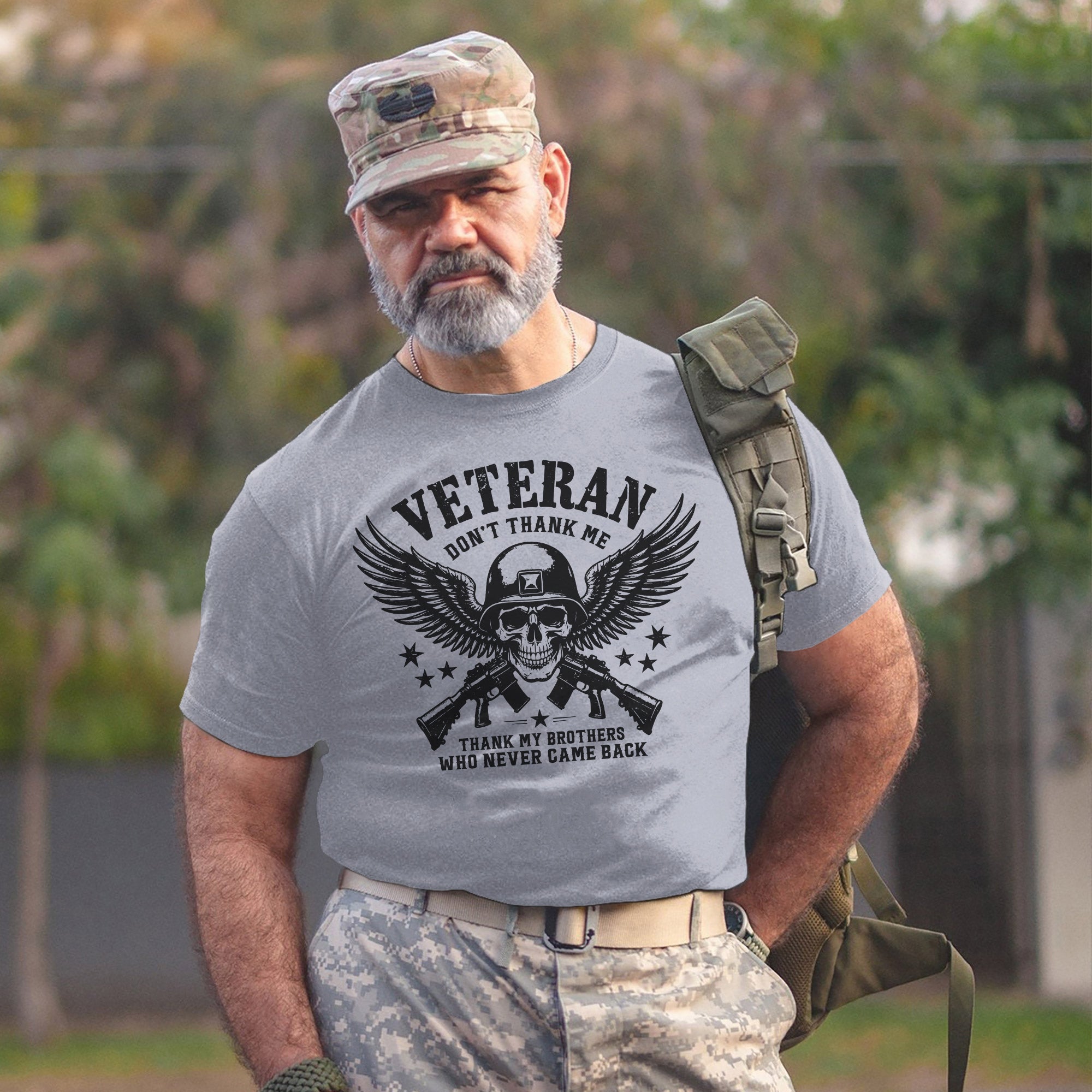 Veteran Don’t Thank Me Thank My Brothers Who Never Came Back Honoring the Fallen Heroes T-Shirt