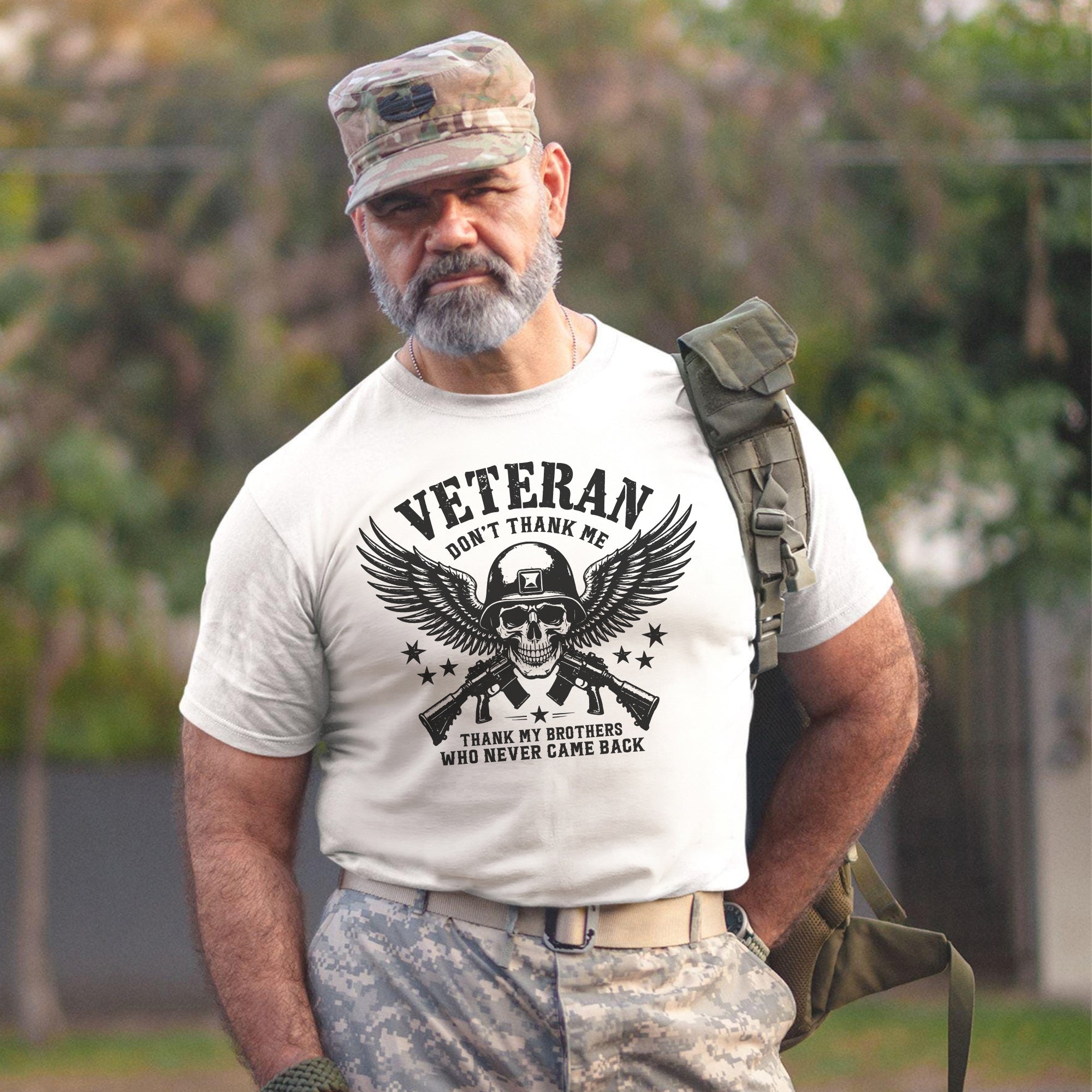 Veteran Don’t Thank Me Thank My Brothers Who Never Came Back Honoring the Fallen Heroes T-Shirt