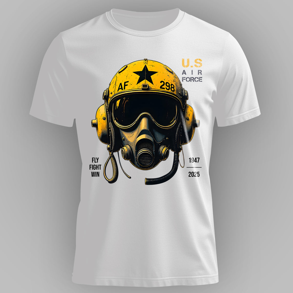 U.S. Air Force Fly Fight Win Bold Tribute T-Shirt Main image