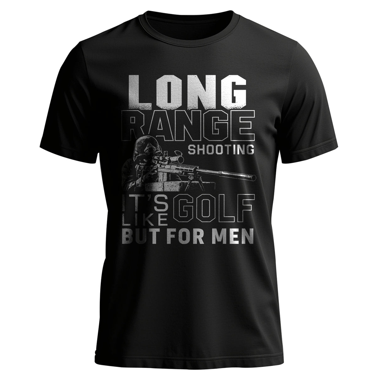 Long Range Shooting It’s Like Golf but for T-Shirt Main image