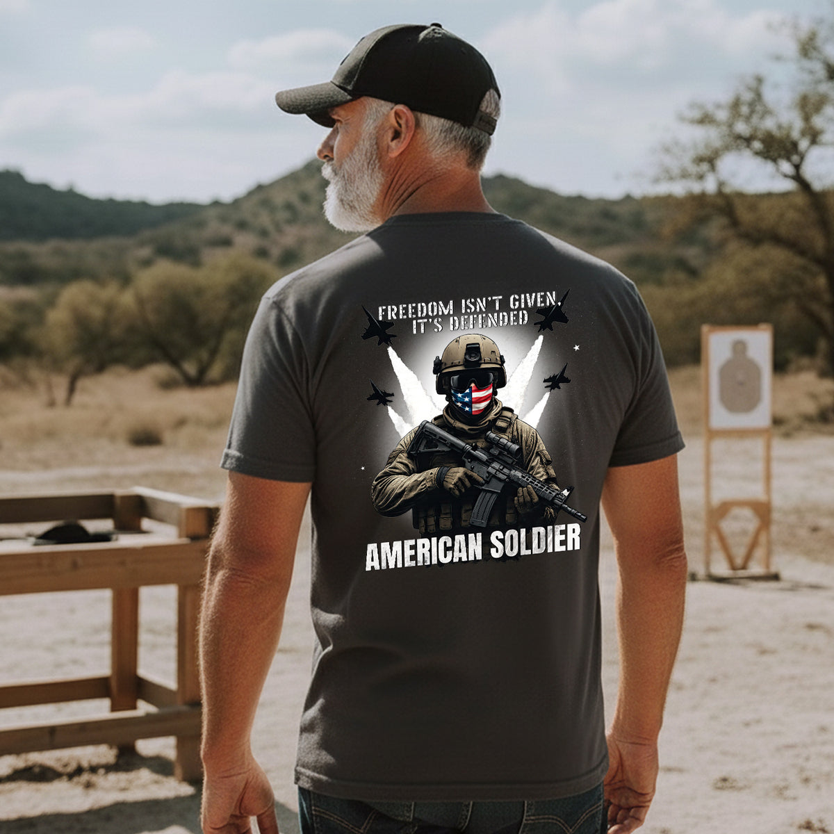 Freedom Isn’t Given It’s Defended American T-Shirt