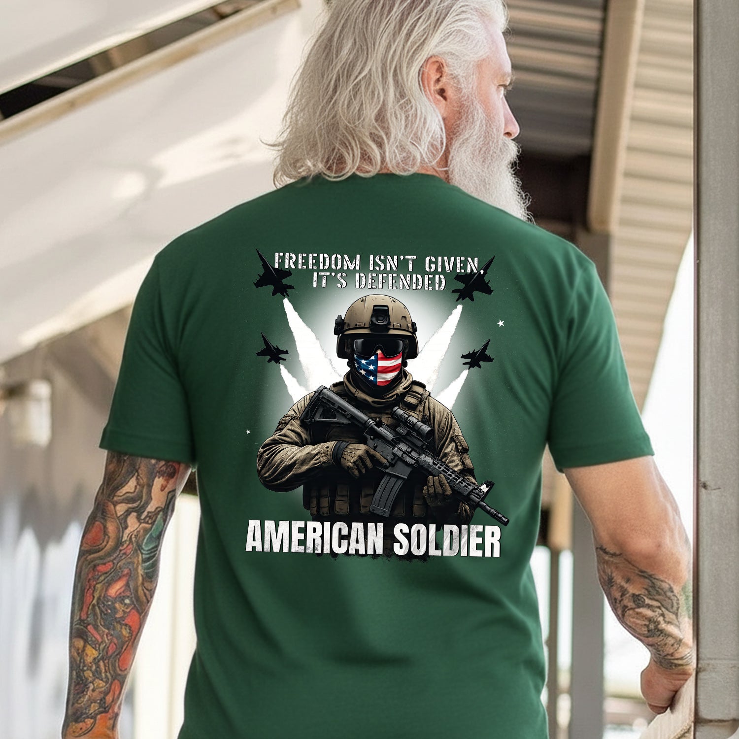 Freedom Isn’t Given It’s Defended American T-Shirt