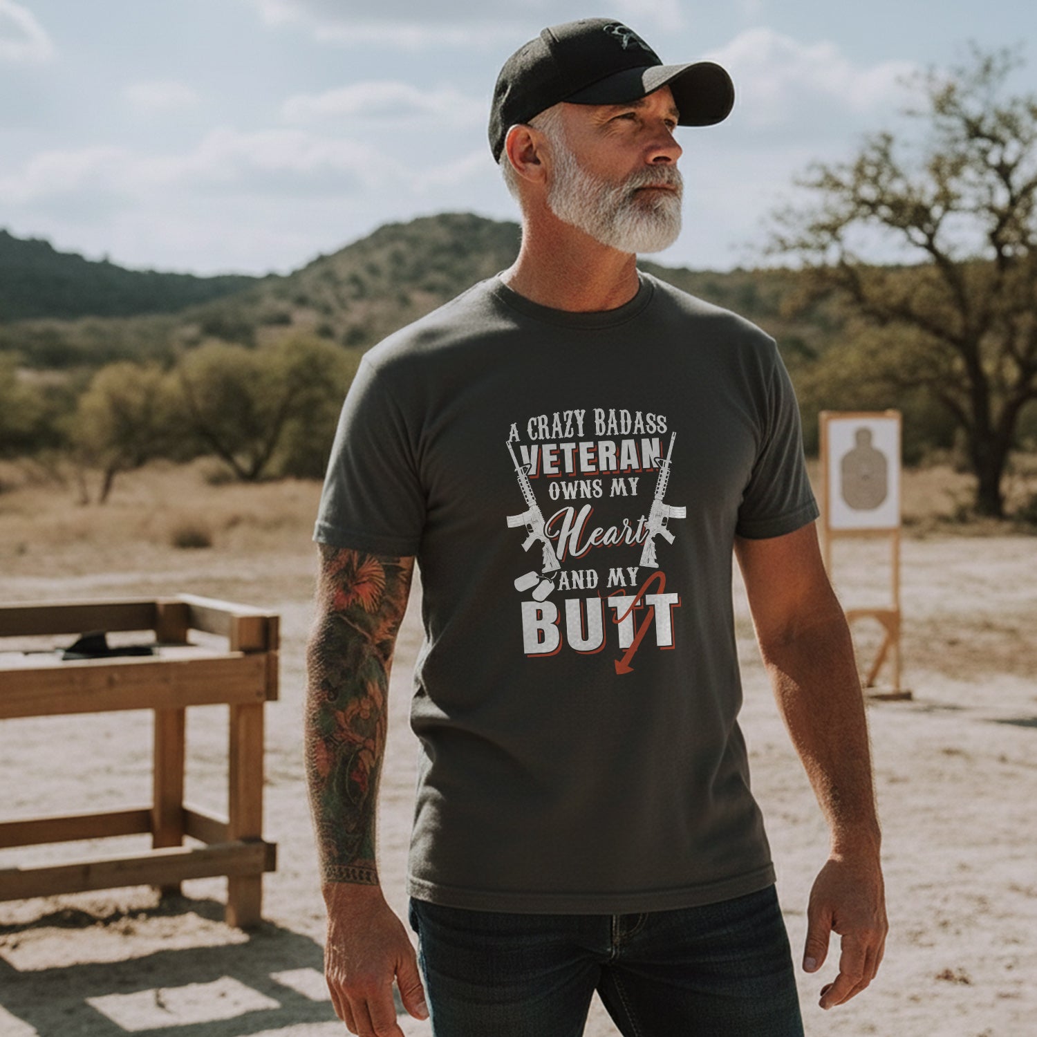 A Crazy Badass Veteran Owns My Heart and T-Shirt