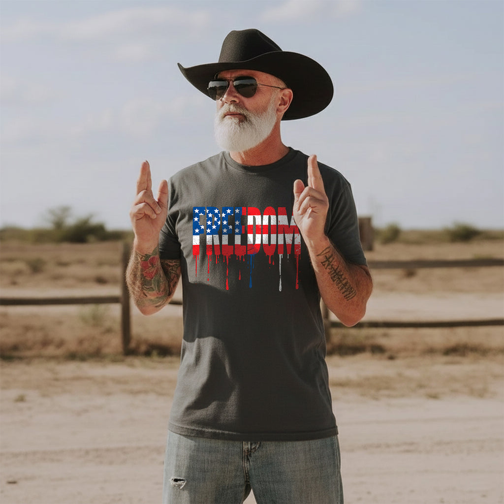 Freedom Is Not Free Freedom Proud to Be a Soldier T-Shirt