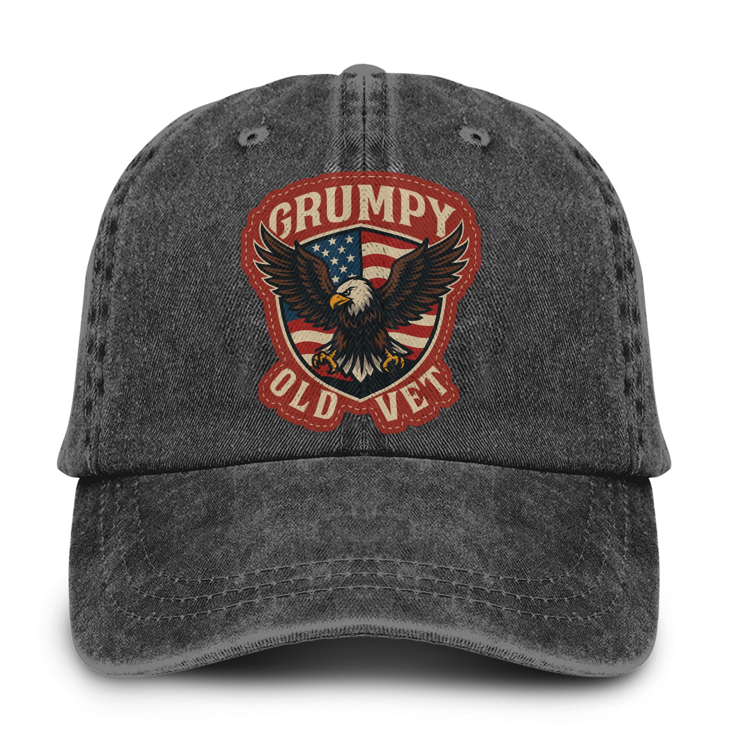 Proud Veteran Humor Baseball Cap