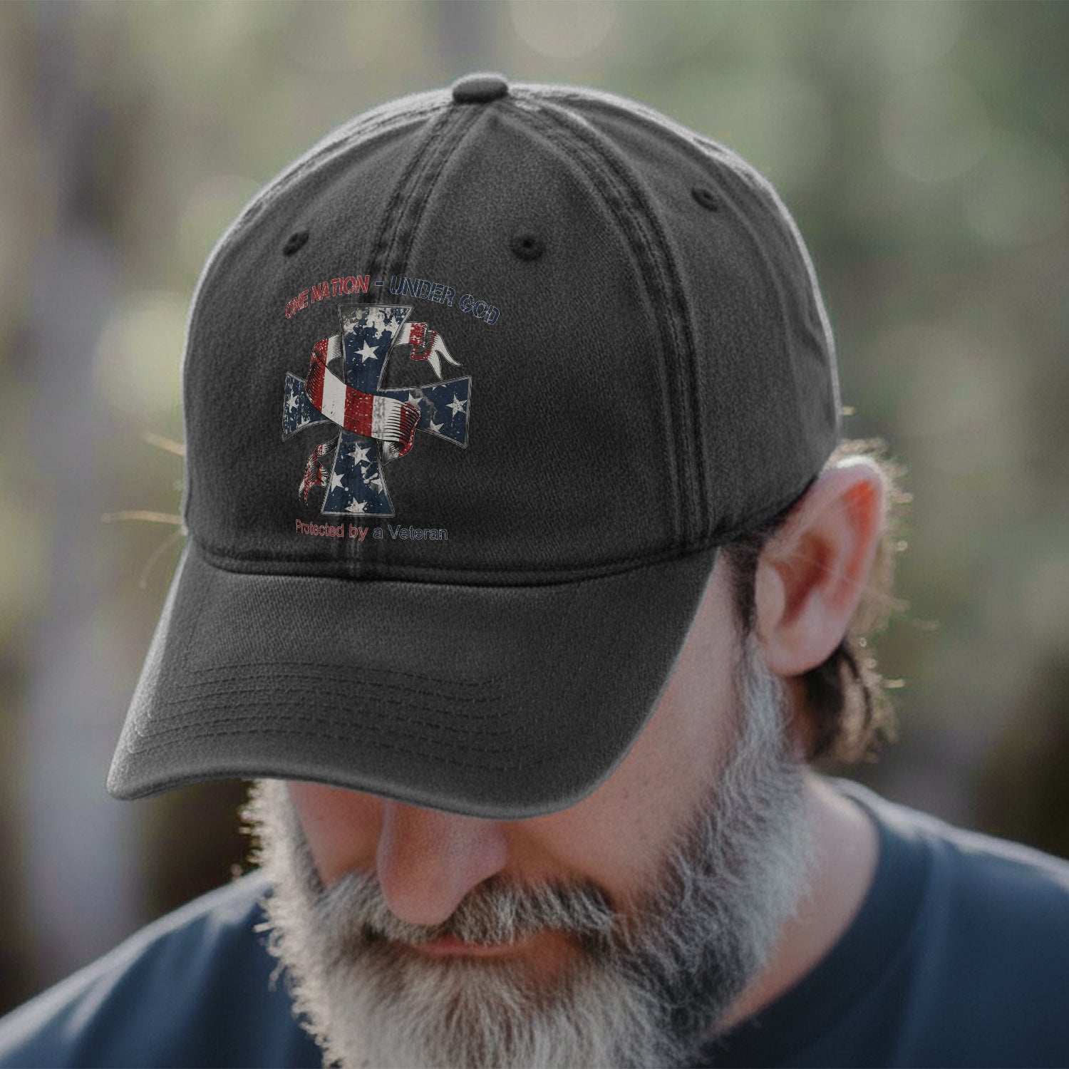 Veteran Pride U.S. Military Baseball Cap Secondary image