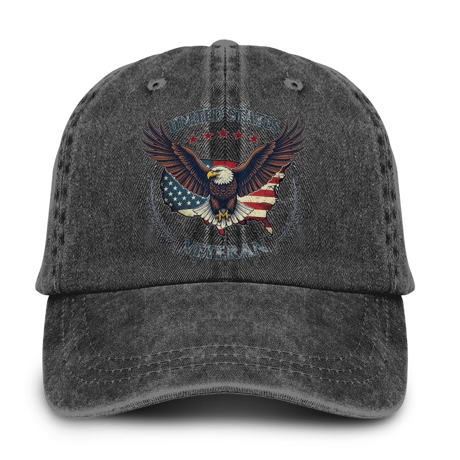 Veteran Pride US Military Service Baseball Cap