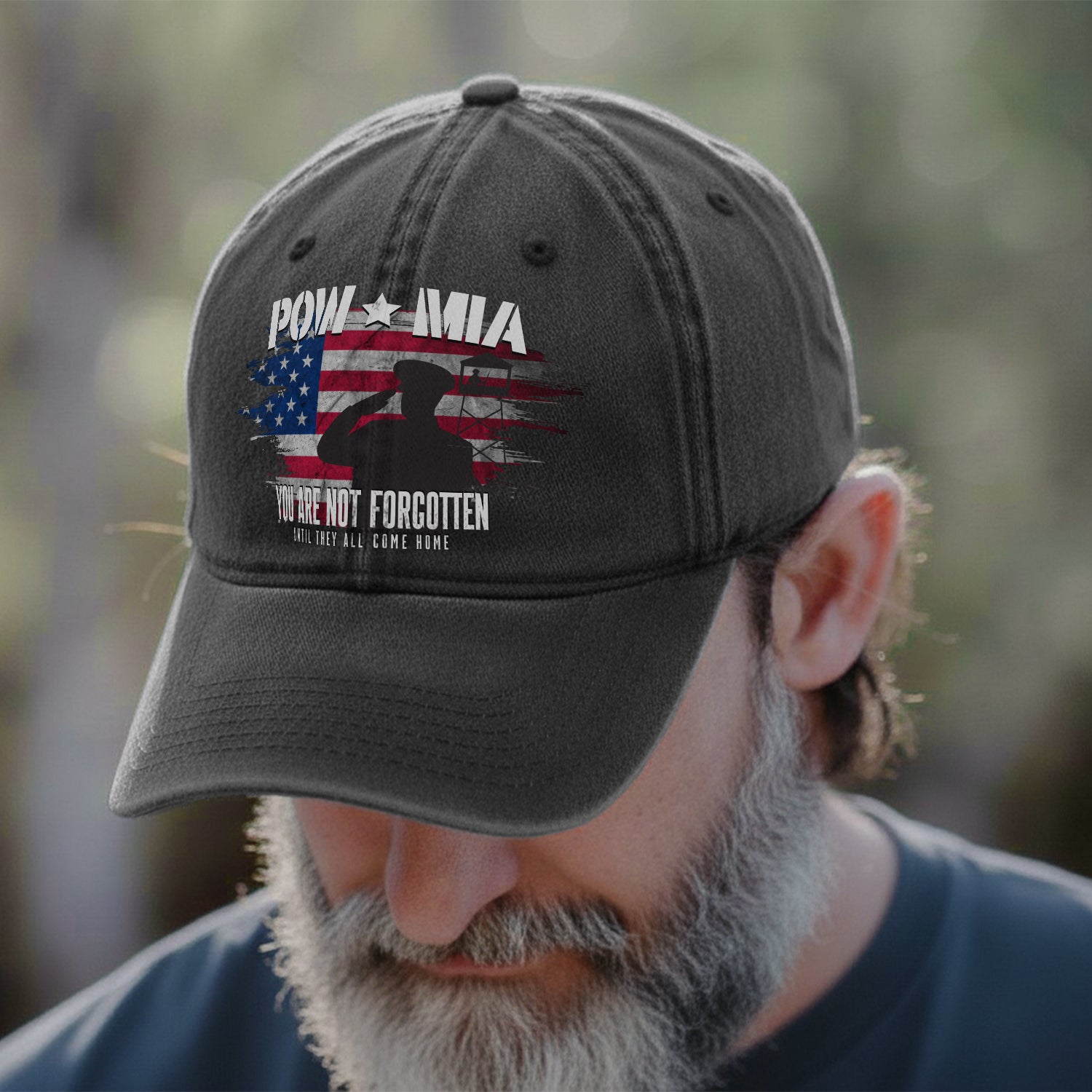 US Military Veteran Support Baseball Cap