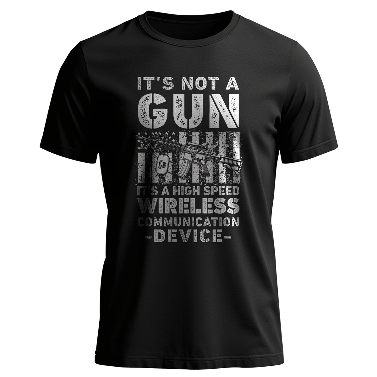 It’s Not a Gun It’s a Wireless Device T-Shirt Main image