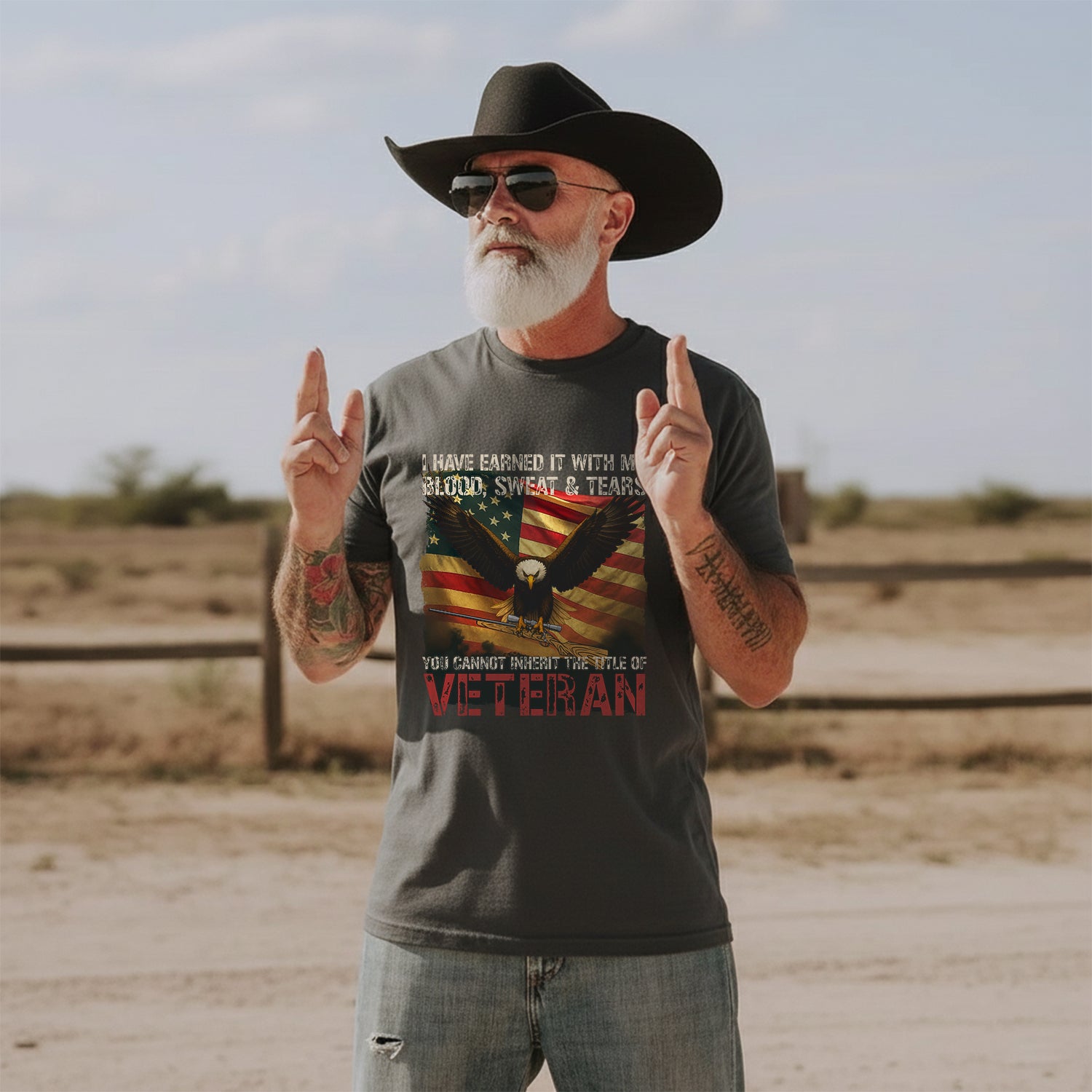 I Earned It with My Blood Sweat and Tears T-Shirt