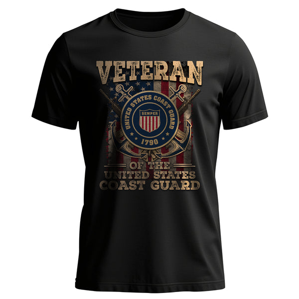Veteran of the United States Coast Guard T-Shirt