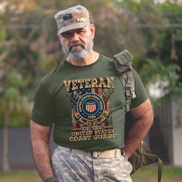 Veteran of the United States Coast Guard T-Shirt
