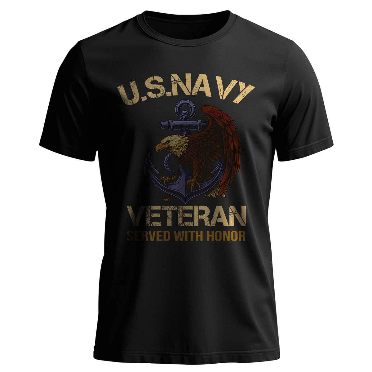 Served with Honor Proud US Military T-Shirt Main image