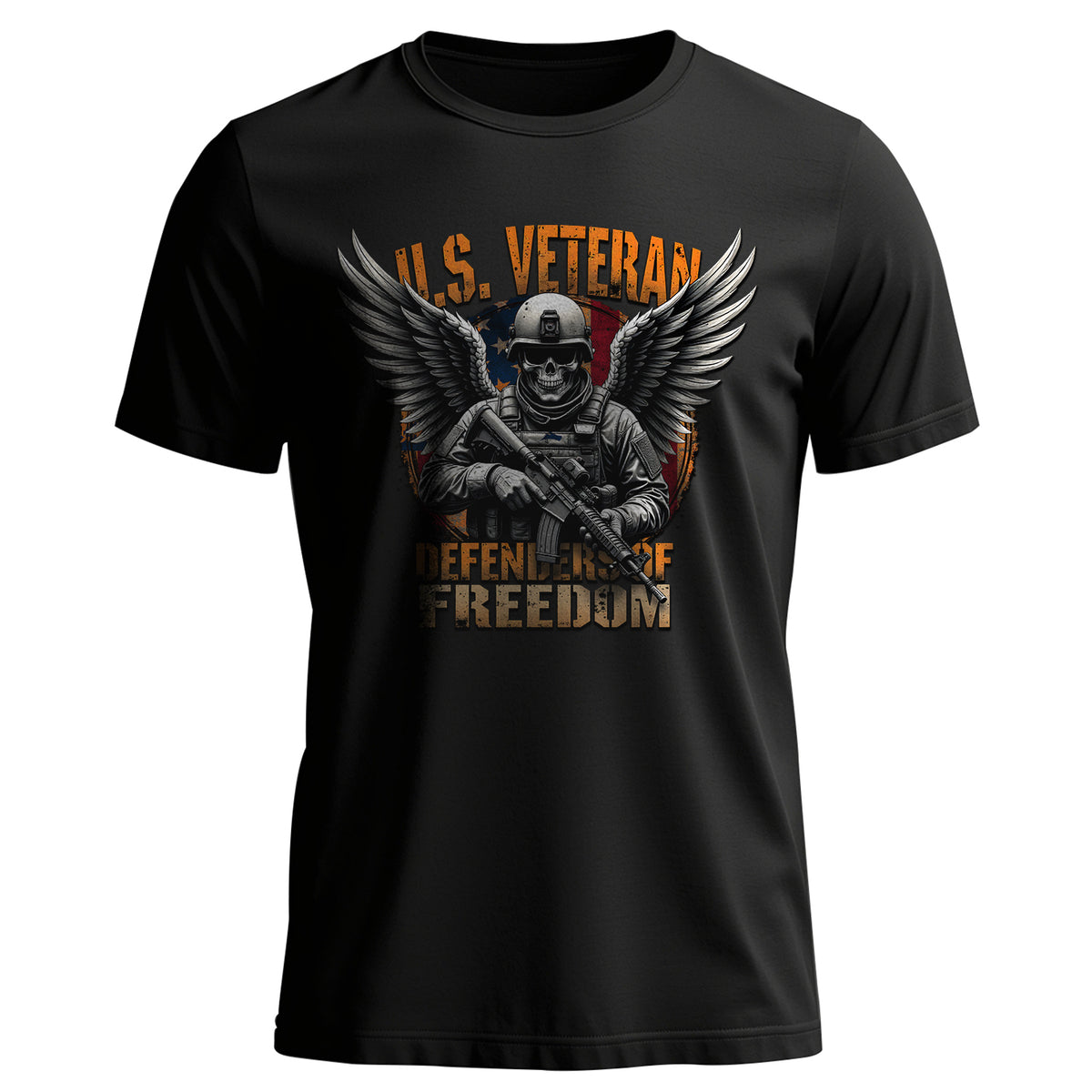 Defenders of Freedom Proud US Military T-Shirt Main image