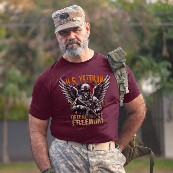Defenders of Freedom Proud US Military T-Shirt