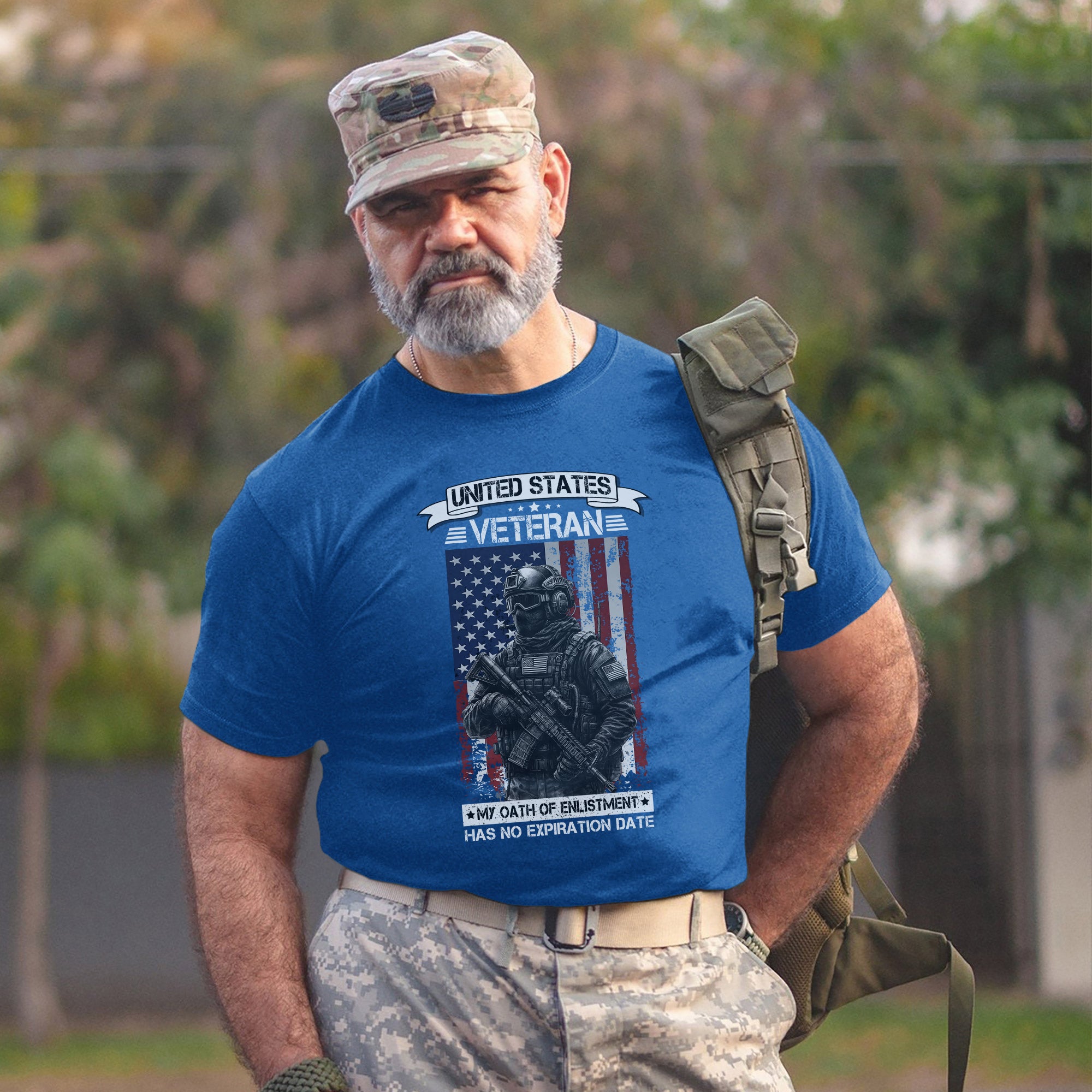 My Oath of Enlistment Has No Expiration Date Proud US Military Veteran T-Shirt