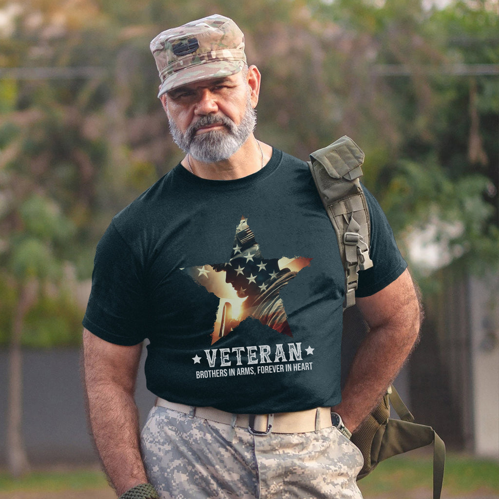 Brothers in Arms Forever in Heart Proud US T-Shirt