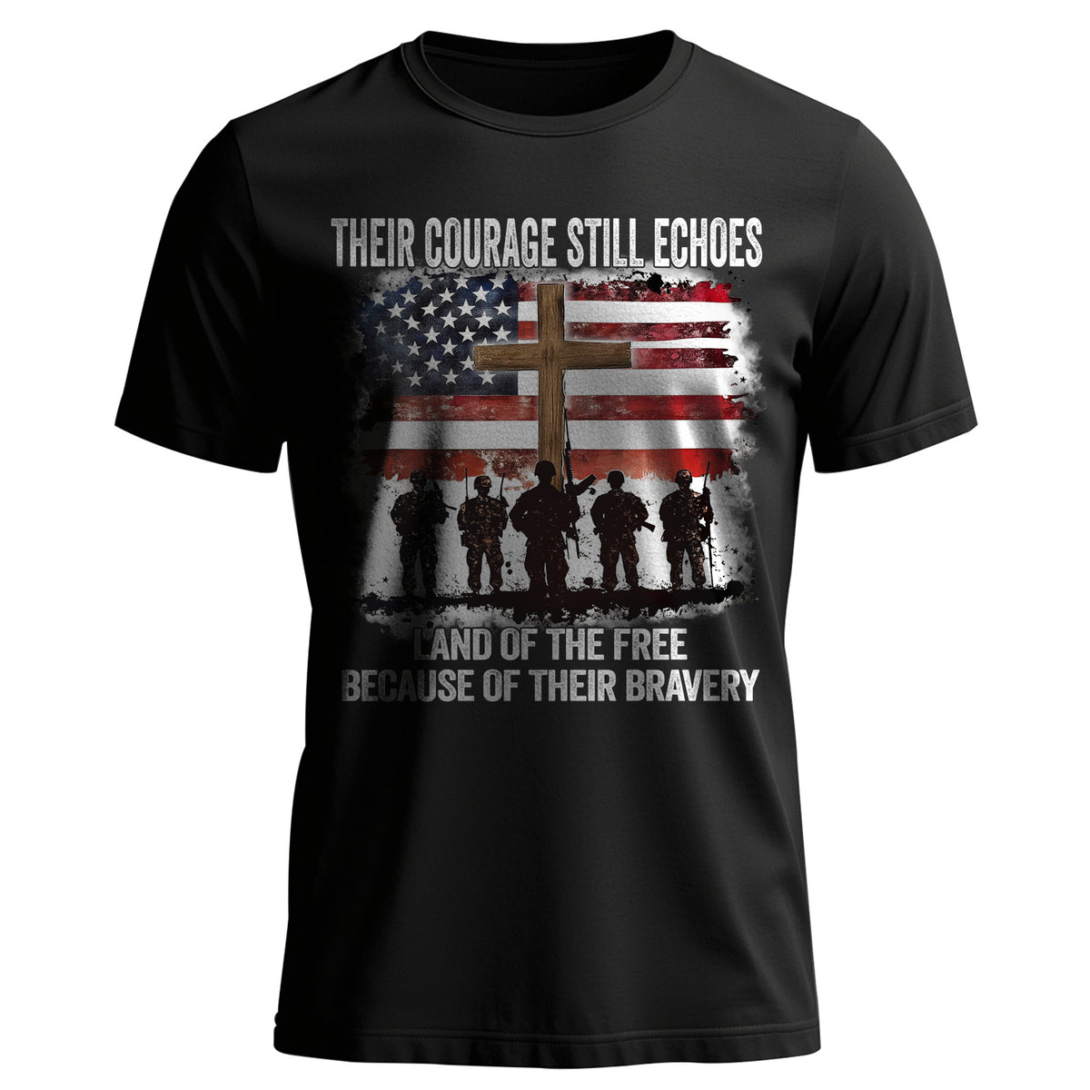 Their Courage Still Echoes Shirt Land of T-Shirt Main image
