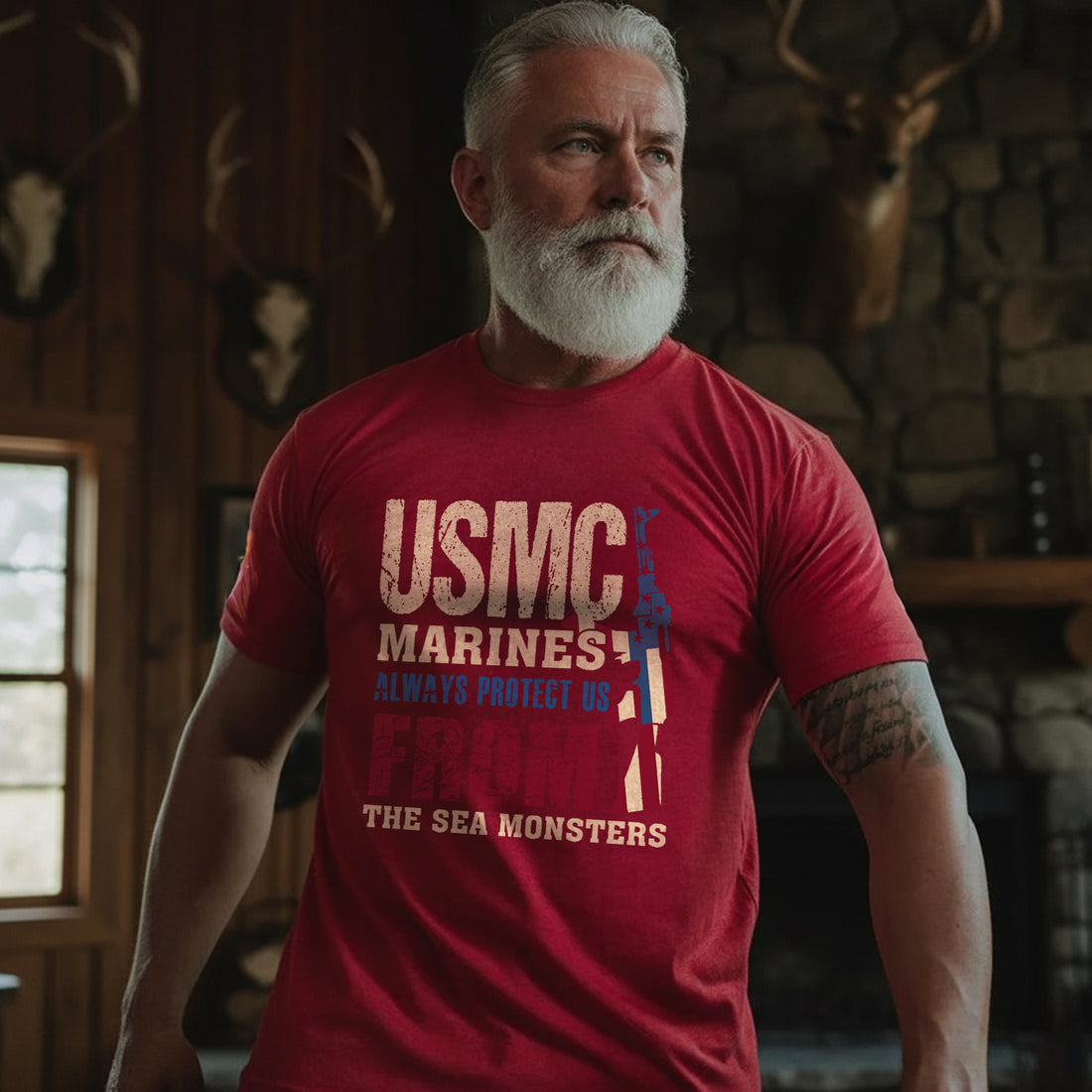 USMC Marines Always Protect Us from the T-Shirt