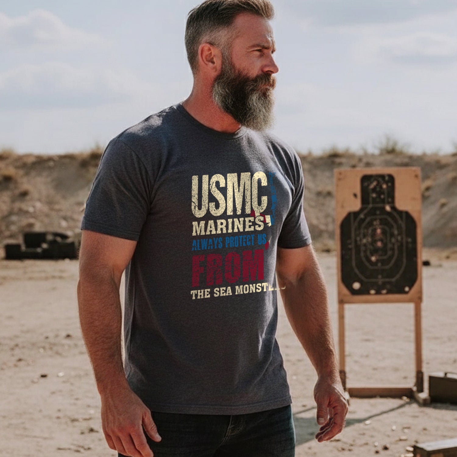 USMC Marines Always Protect Us from the T-Shirt