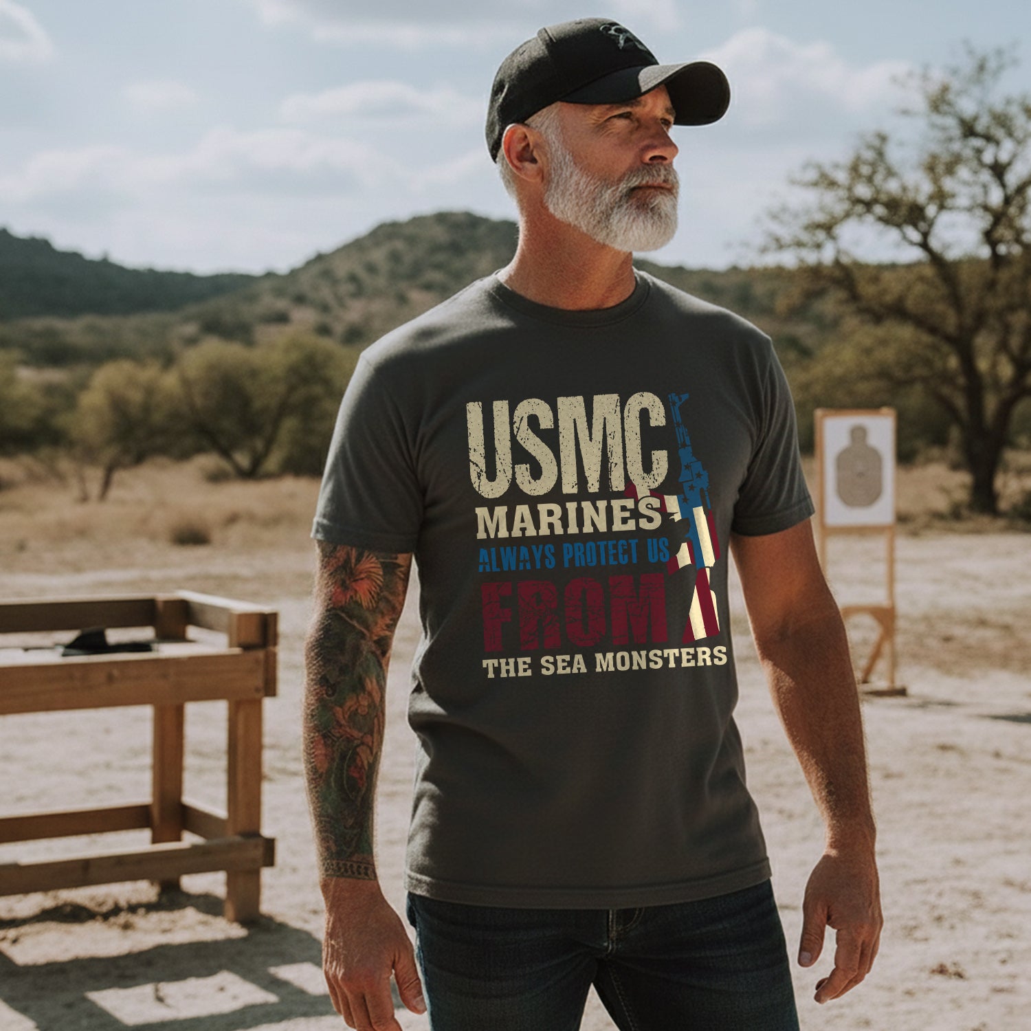 USMC Marines Always Protect Us from the T-Shirt